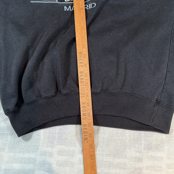 Vintage 90s Hard rock Cafe Madrid Long sleeve crewneck sweatshirt sz M - Picture 4 of 5